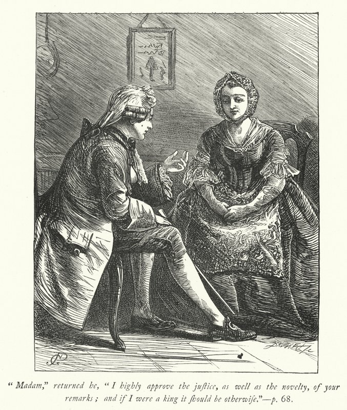 Illustrazione per Il vicario di Wakefield da George John Pinwell