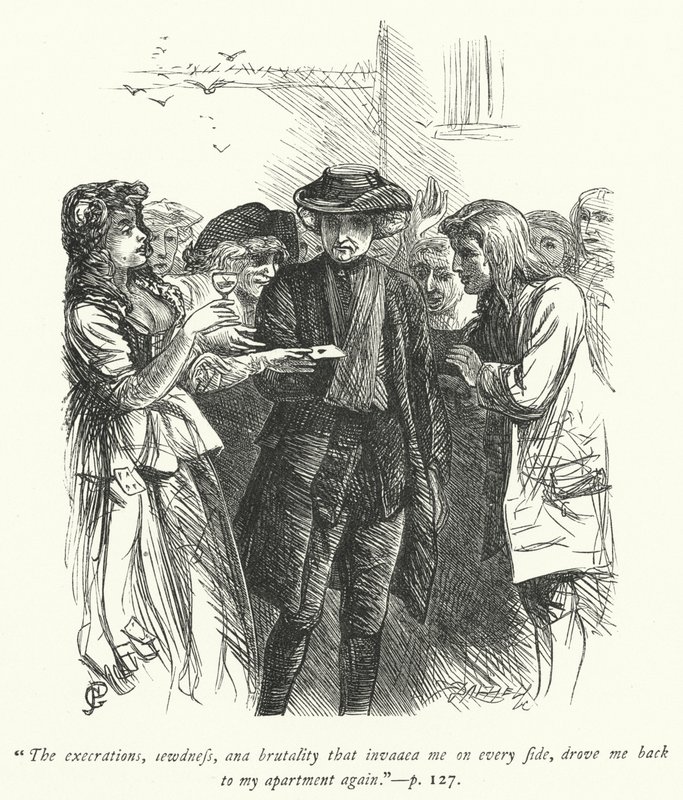 Illustrazione per Il Vicario di Wakefield (incisione) da George John Pinwell