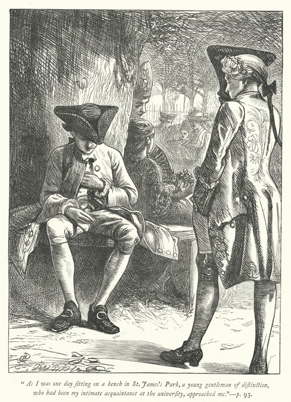 Illustrazione per Il Vicario di Wakefield da George John Pinwell