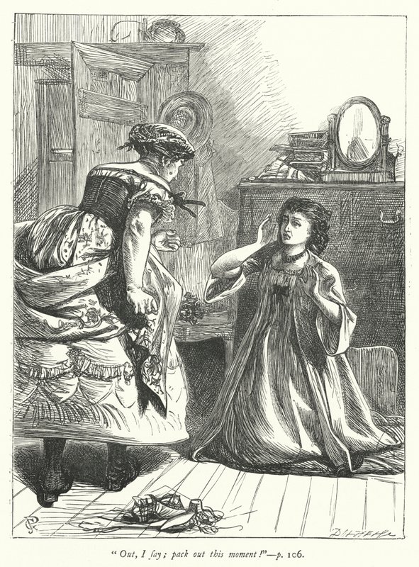 Illustrazione per Il Vicario di Wakefield da George John Pinwell