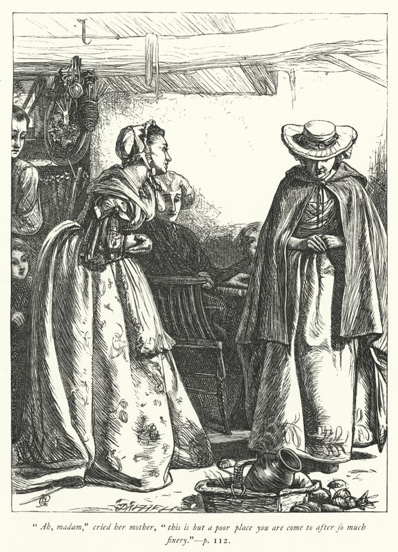 Illustrazione per Il Vicario di Wakefield da George John Pinwell
