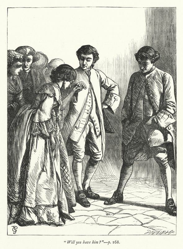 Illustrazione per Il Vicario di Wakefield da George John Pinwell