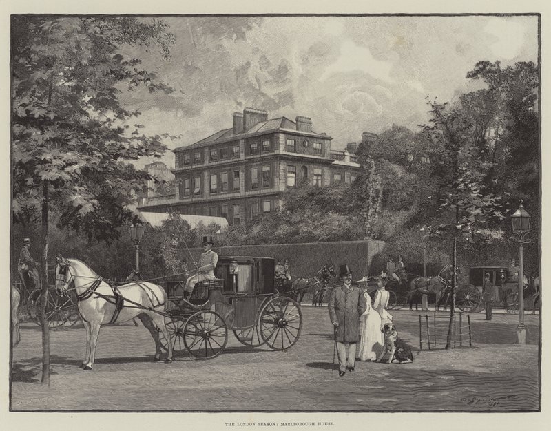 La Stagione di Londra, Marlborough House da George L. Seymour