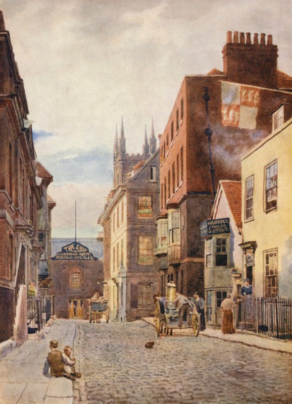 Church Street, vista verso sud da George Moore Henton