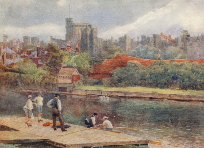 Il castello dalle zattere da George Moore Henton