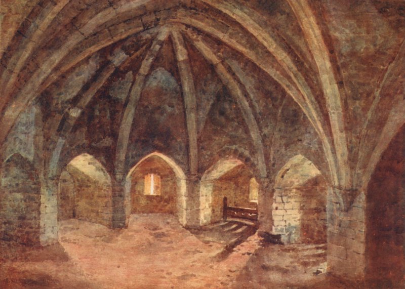 La cripta della Torre del Coprifuoco da George Moore Henton
