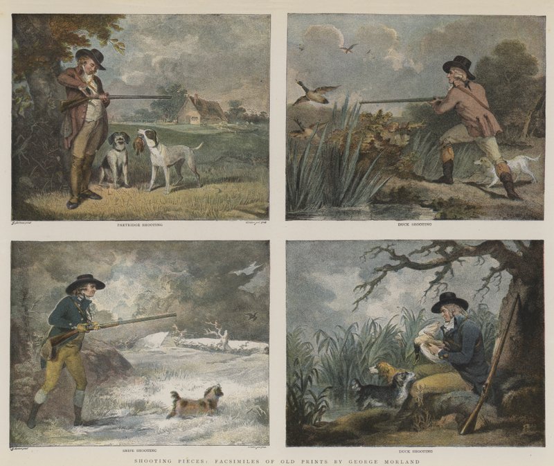 Scene di caccia da George Morland
