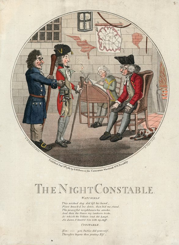 Il guardiano notturno da George Moutard Woodward