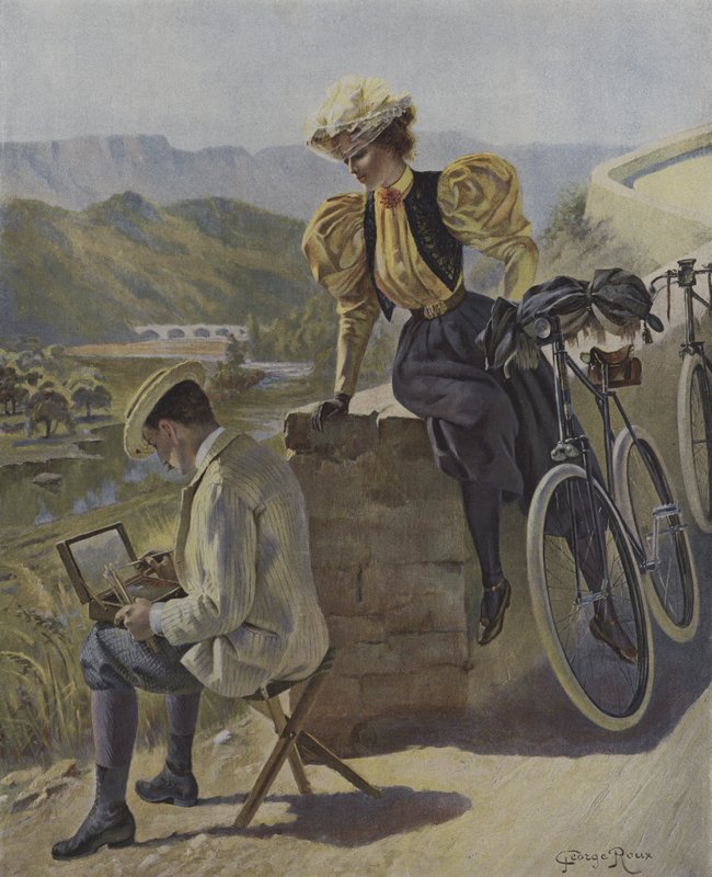 Arte e Bicicletta da George Roux