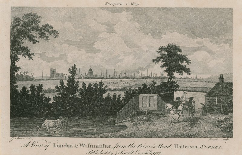 Veduta di Londra e Westminster da George Samuel Elgood