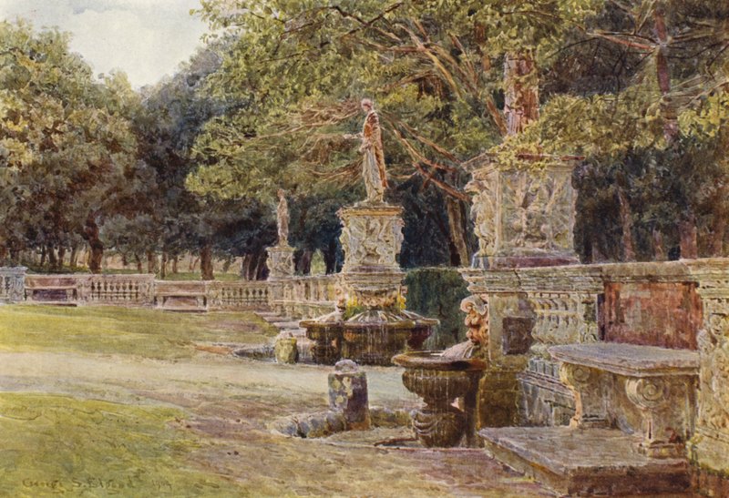 Giardini Italiani: Cortile d
