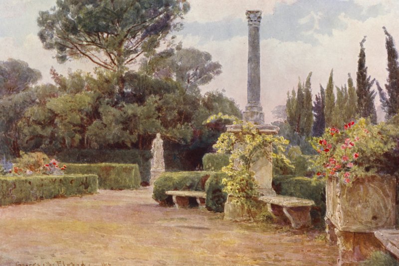 Giardini italiani: Villa Medici da George Samuel Elgood