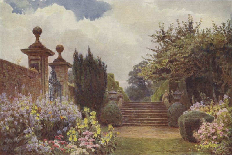 Penshurst, i Gradini della Terrazza da George Samuel Elgood
