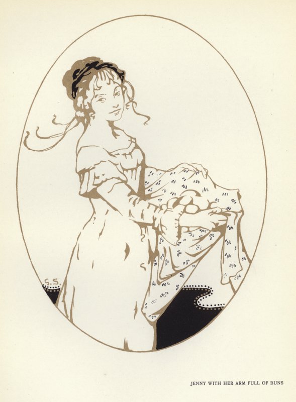 Illustrazione per The Happy Hypocrite di Max Beerbohm da George Sheringham