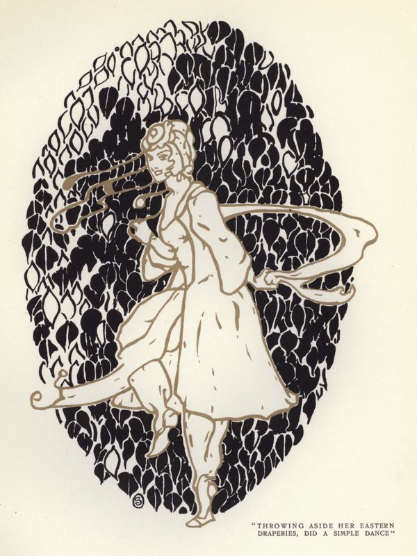 Illustrazione per The Happy Hypocrite di Max Beerbohm da George Sheringham