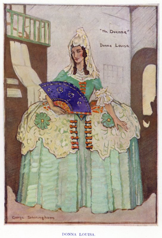 La Duenna di Sheridan: Donna Louisa da George Sheringham