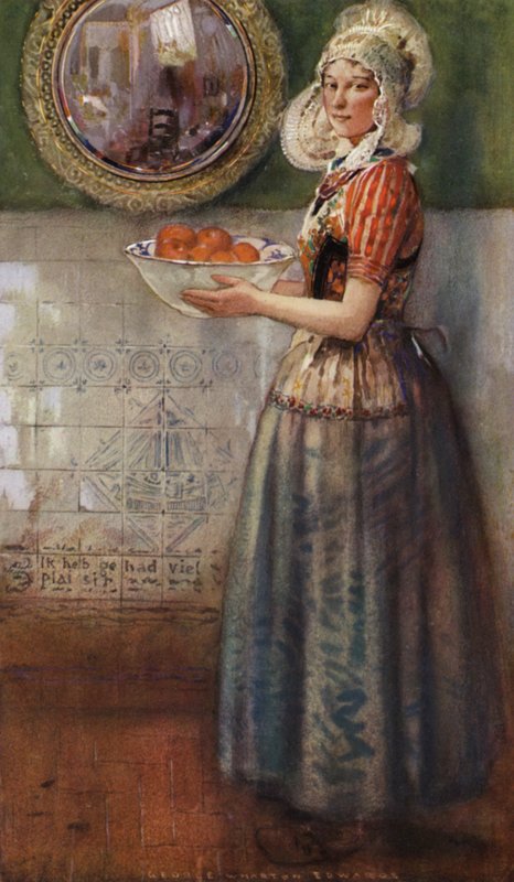 La Ciotola di Arance da George Wharton Edwards