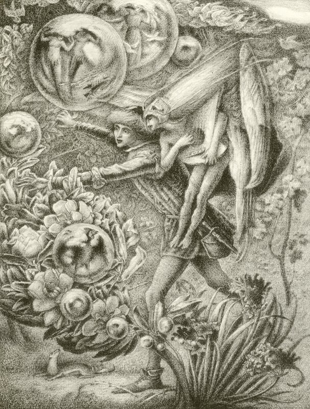 Ferdinando e Ariel (incisione) da George Woolliscroft Rhead
