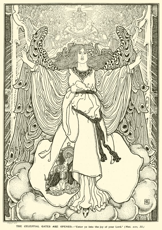 Le Porte Celesti sono Aperte da George Woolliscroft Rhead
