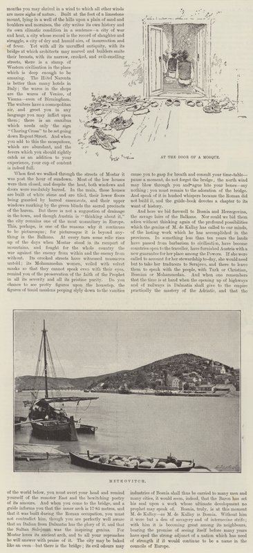 Schizzi della Bosnia da Georges Bertin Scott