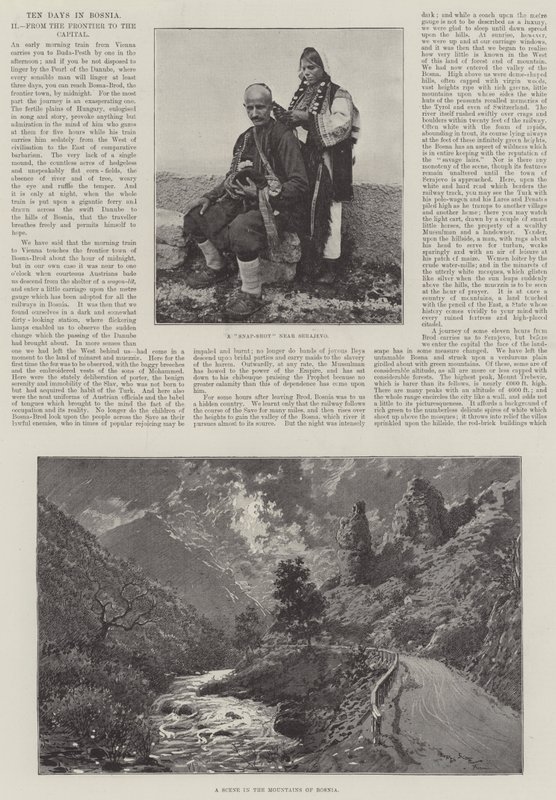 Dieci giorni in Bosnia da Georges Bertin Scott