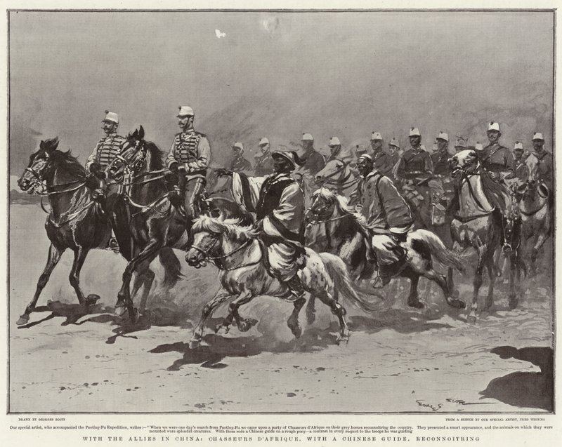 Con gli Alleati in Cina, Chasseurs d