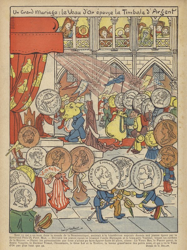 Illustrazione per Le Rire da Georges Delaw