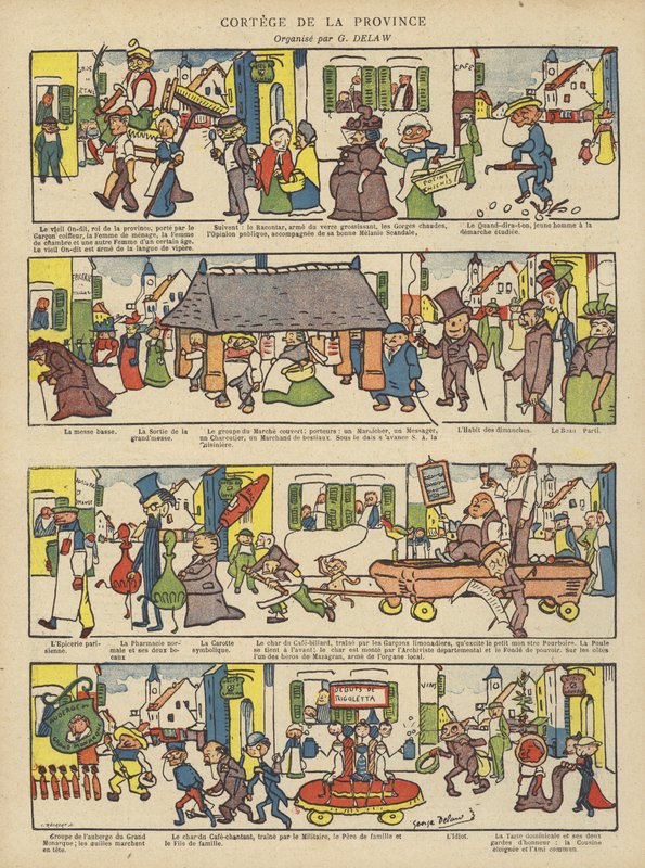 Illustrazione per Le Rire da Georges Delaw