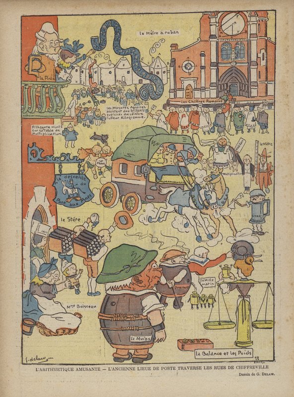 Illustrazione per Le Rire da Georges Delaw