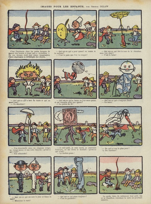 Illustrazione per Le Rire da Georges Delaw