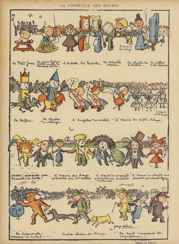 Illustrazione per Le Rire da Georges Delaw
