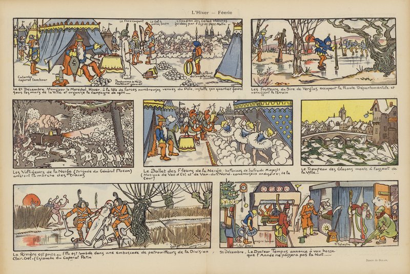 Illustrazione per Le Rire da Georges Delaw