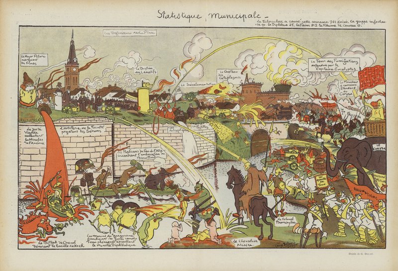 Illustrazione per Le Rire da Georges Delaw