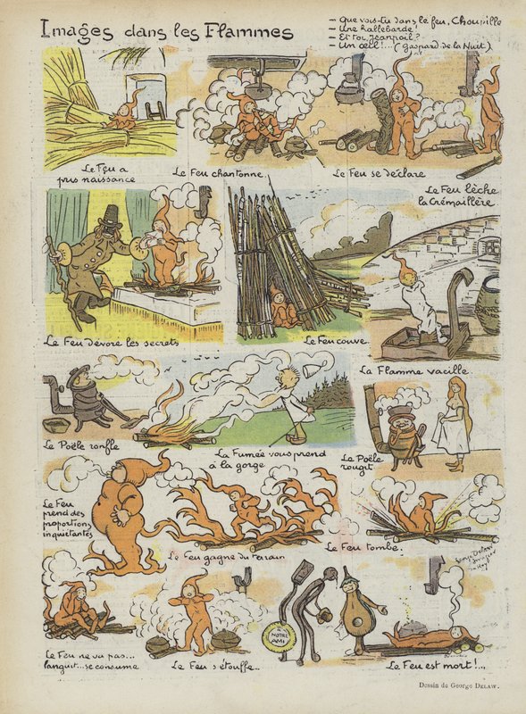 Illustrazione per Le Rire da Georges Delaw