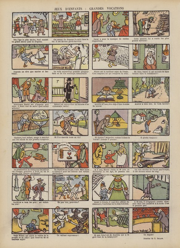 Illustrazione per Le Rire da Georges Delaw