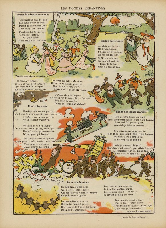 Illustrazione per Le Rire da Georges Delaw