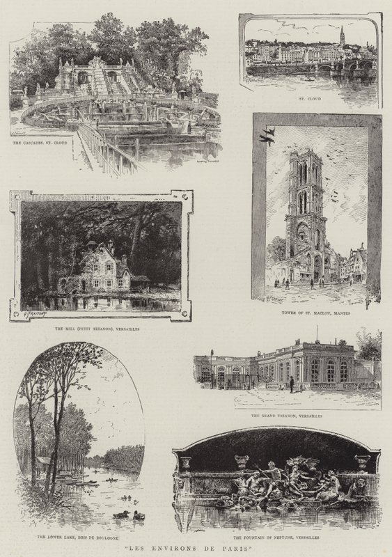 I dintorni di Parigi da Georges Fraipont