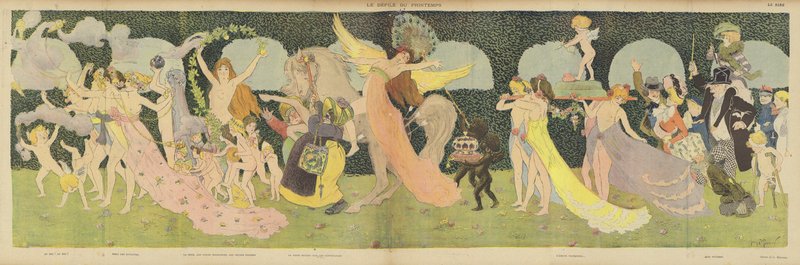 Illustrazione per Le Rire da Georges Meunier