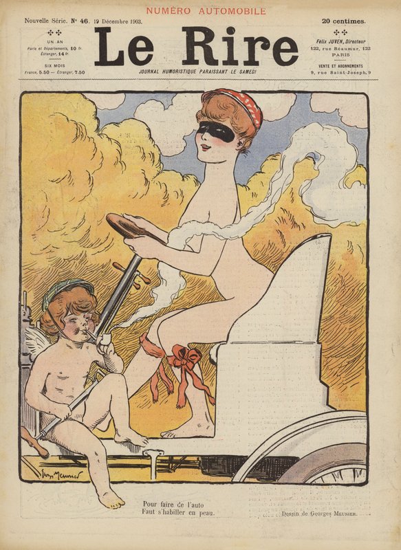 Illustrazione per Le Rire da Georges Meunier