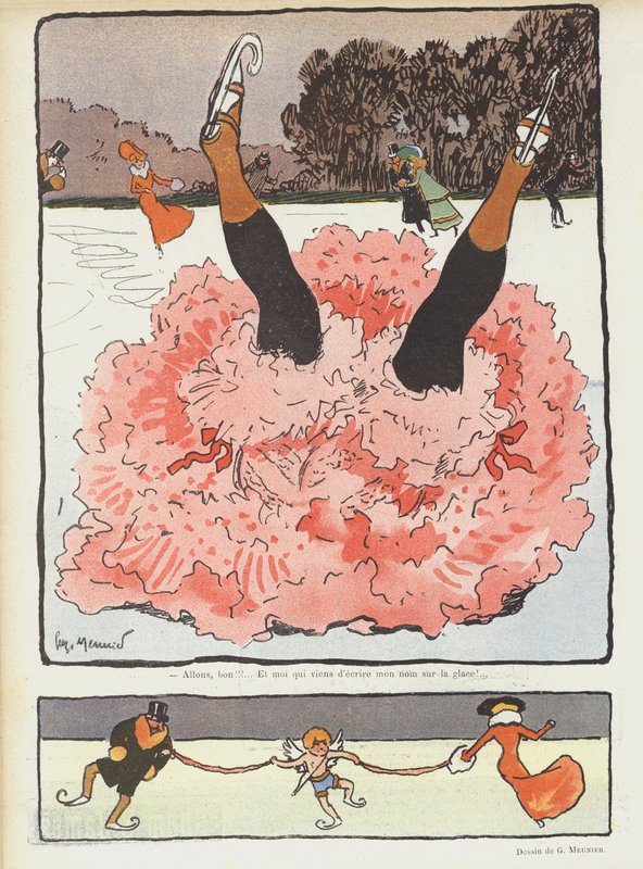 Illustrazione per Le Rire da Georges Meunier