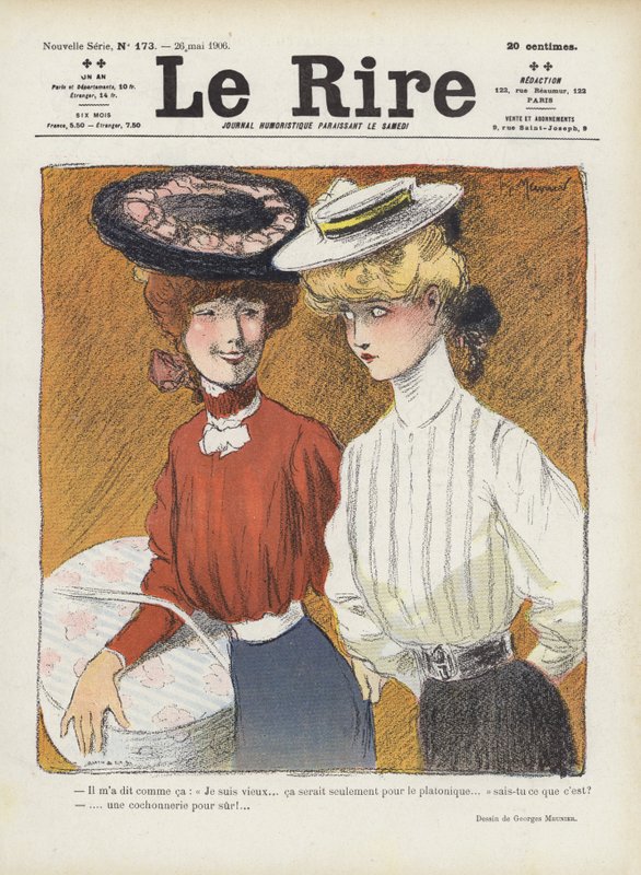 Illustrazione per Le Rire da Georges Meunier