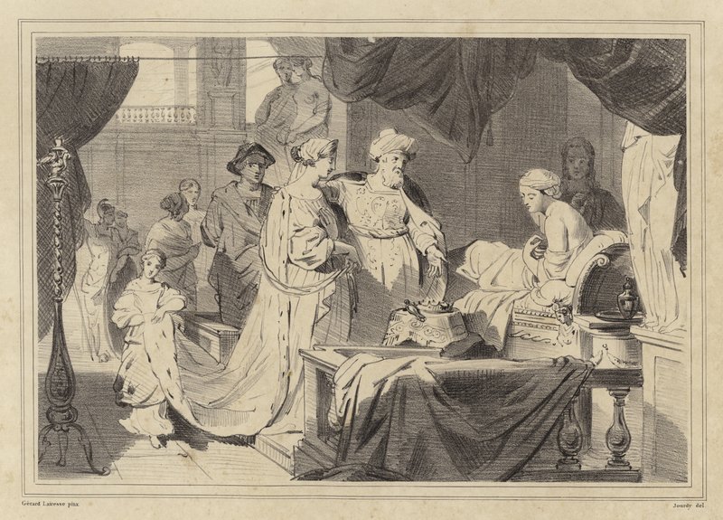Antioco e Stratonice da Gerard de Lairesse