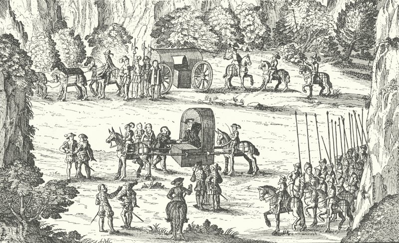 Rilascio di Giovanni Federico I, Elettore di Sassonia, dalla prigionia per mano dell
