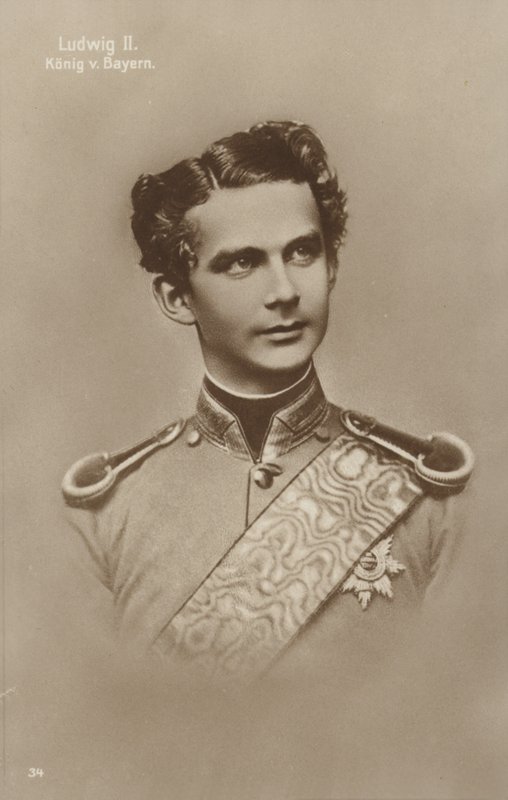 Ludwig II (foto b/n) da German Photographer