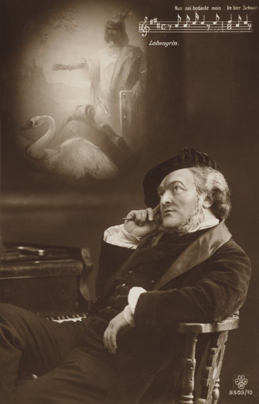 Ritratto simulato di Richard Wagner da German Photographer