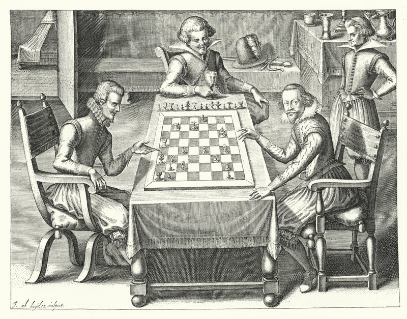Una partita a scacchi da German School