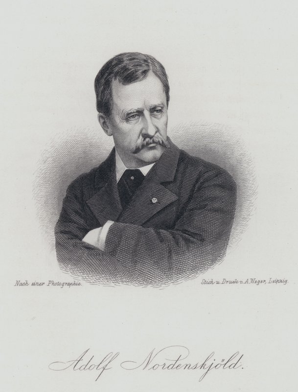 Adolf Erik Nordenskiold, geologo, mineralogista ed esploratore artico finlandese da German School