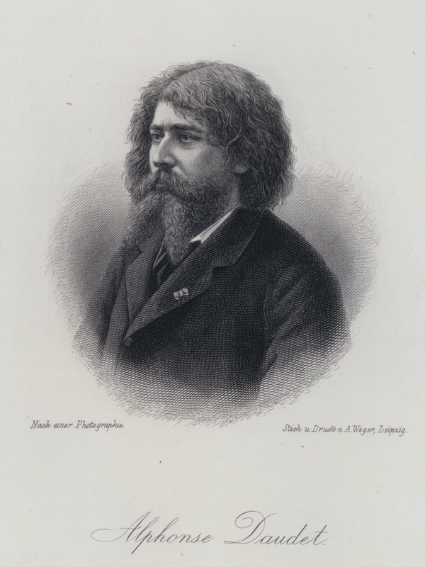 Alphonse Daudet, romanziere francese da German School