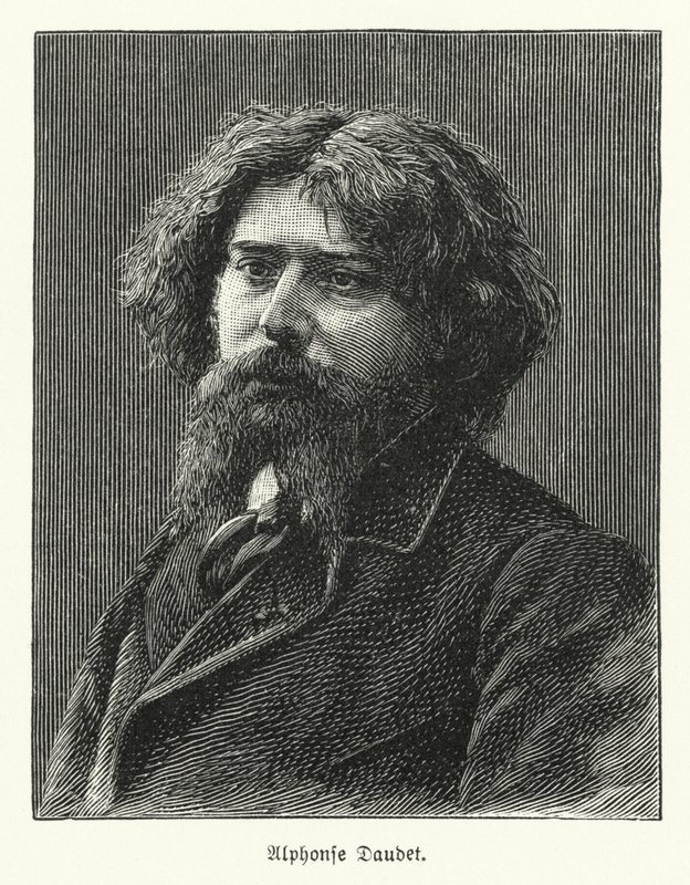 Alphonse Daudet, romanziere francese da German School