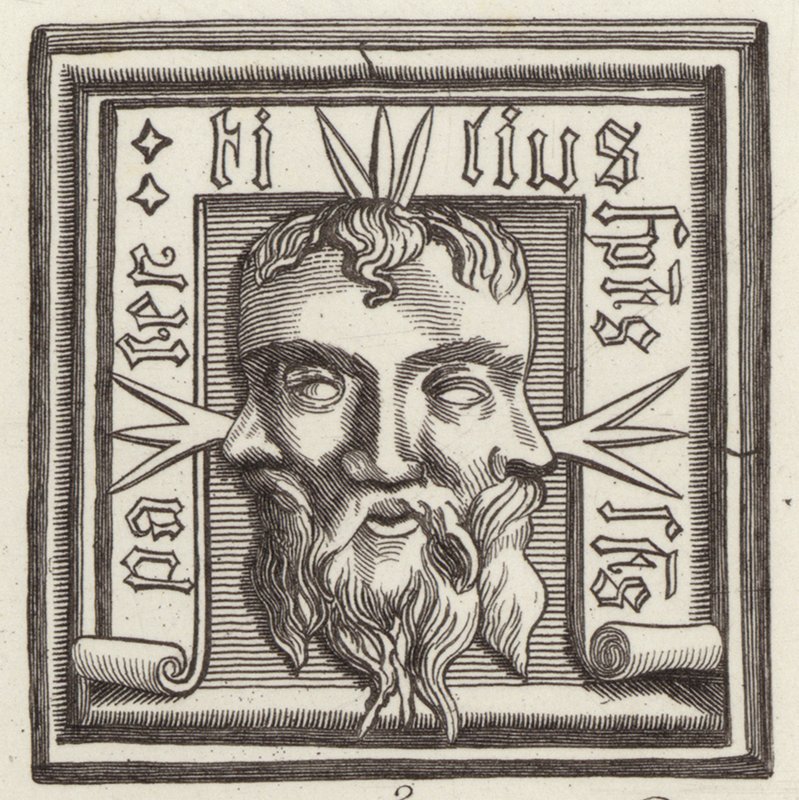 Amuleto. Illustrazione per Bilder-Atlas da German School